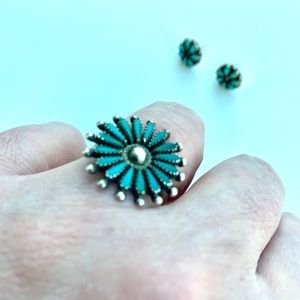 Sterling silver Turquoise Navajo jewelry